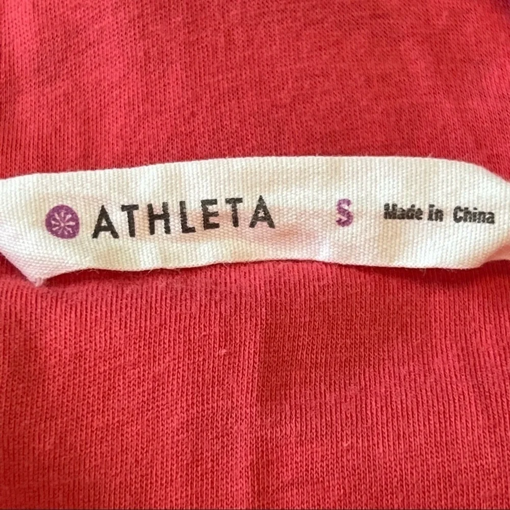 Athleta Coral Crochet Trim Cotton Sun Dress - Picture 10 of 11